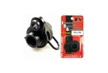 ICS Q/R sling buckle for folding stock Black