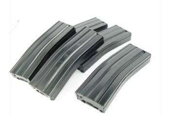 G&G 450R Standard Magazine for GR16 (Black) 5pcs/pack