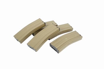 G&G 450R Standard Magazine for GR16 (Desert Tan) 5pcs/pack