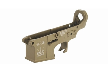 ICS NON EBB CXP Metal Lower Receiver- TAN