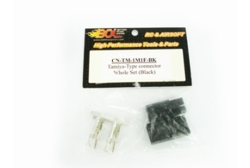 BOL Tamiya Type Large Connector Set(BLACK)
