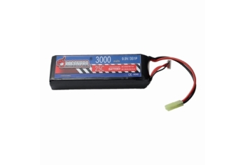 DRAGONPRO 9.9V 3000mAh 25C LiFePO4 (1) 132x43x22mm