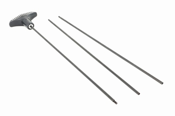 Hoppe's Three-Piece Steel Rod, Rifle .17/204 cal