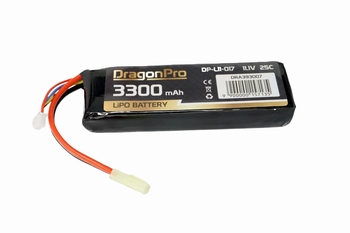 DRAGONPRO 11,1V 3300mAh 25C LiPO 131x42x18mm