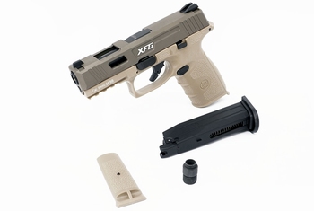 ICS BLE-XFG Gas Blowback Pistol Tan