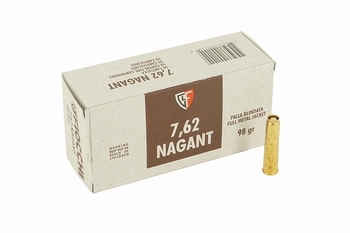 Fiocchi 7,62 nagant FMJ 98 grain (50 stuks)