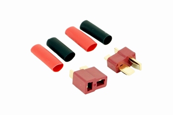 U-13 Deans-T Connectors [pair]