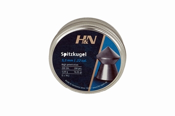 H&N Spitzkugel 5,5mm / .22 cal.