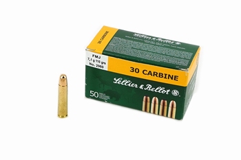 Sellier & Bellot .30 Carbine FMJ (50Pcs)