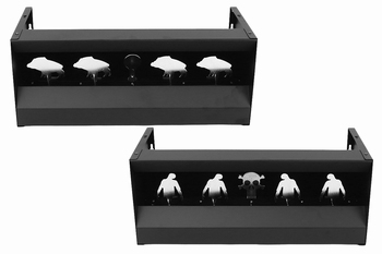 U-13 Quad Shooting Targets (Luchtbuks tot 4,5mm)