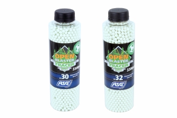 ASG Open Blaster Tracer BIO BB's 3300pcs (green)