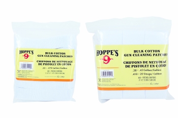 Hoppe's Bulk Gun Cleaning Patches 500pcs