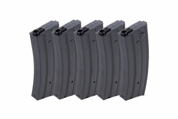 Specna Arms M4 120rnds Metal Midcap 5pcs Box