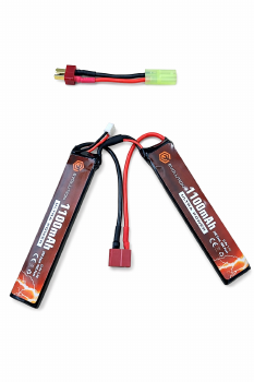 Evolution Li-Po 7.4V 1100mAh Ultra Power Battery – T-Plug (EA0142B)