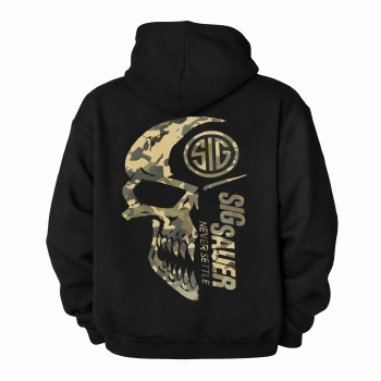 SIG Hoodie Skull Black