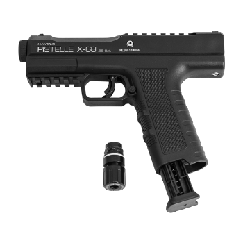 NxWerks AP CO2 Pistelle X-68 .68 <35J, 6-Shot Magazine, Removable, NL-Version