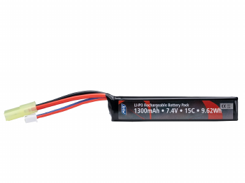 ASG 7.4V LiPo Stock Tube Battery  1300mAh 15C