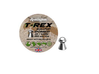 Remington T-Rex Bullpup Dome Pellets, 5.5mm, 250 pcs