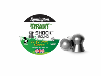 Remington Tyrant Shock Pellets, 5.5mm, 500 pcs