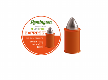 Remington Express Pellets, Lead Free, 4.5mm, 150 pcs