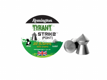 Remington Tyrant Strike Pellets, 5.5mm, 500 pcs