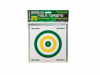 Remington Airgun Paper Field Targets, 14x14 cm