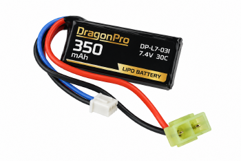 DragonPro HPA battery 7.4V 350mAh 30C