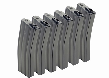 ICS Low-Cap Magazine (6 pcs) Black