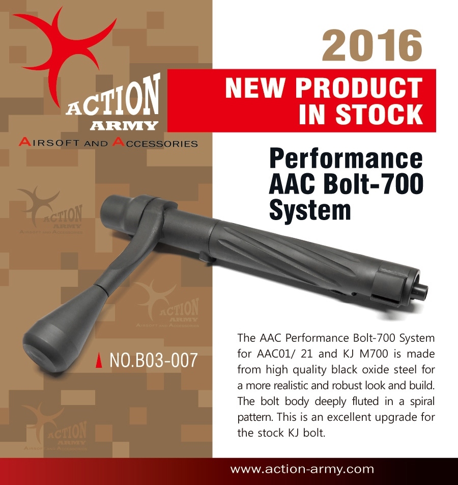 Action Army M700 AAC Performance Bolt