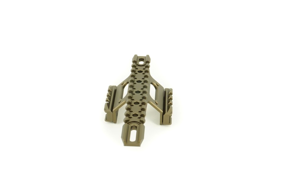 Action Army T10 Front Rail-Tan