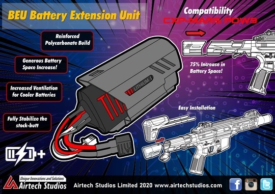 Airtech Studios ICS Battery Extension Unit (BEU)