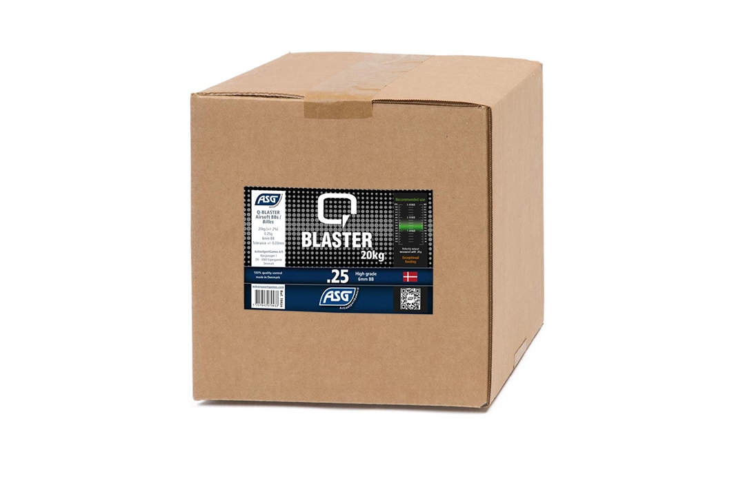 Alpha Blaster BBs, 0.20g, 20 kg box