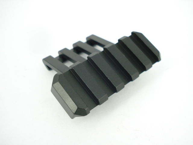 Angled Side Rail Mount Black