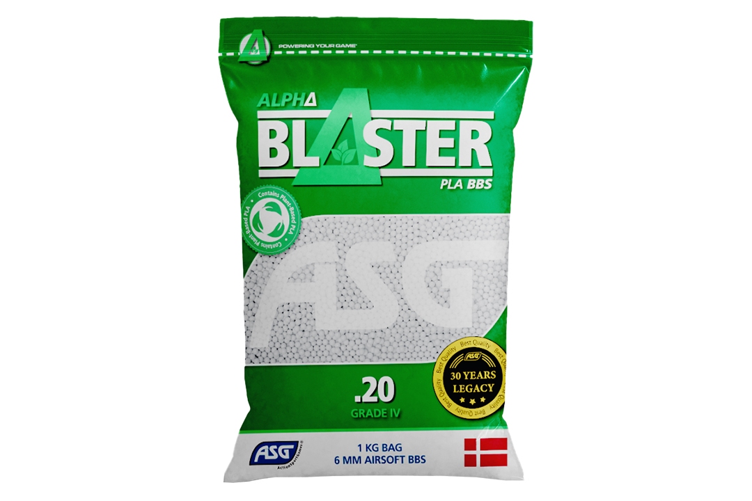 ASG ALPHA Blaster Bio BBs 1kg Bag