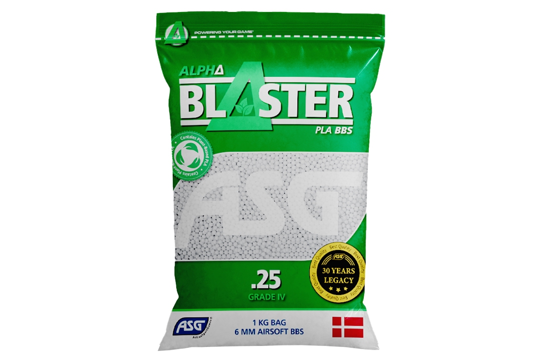 ASG ALPHA Blaster Bio BBs 1kg Bag