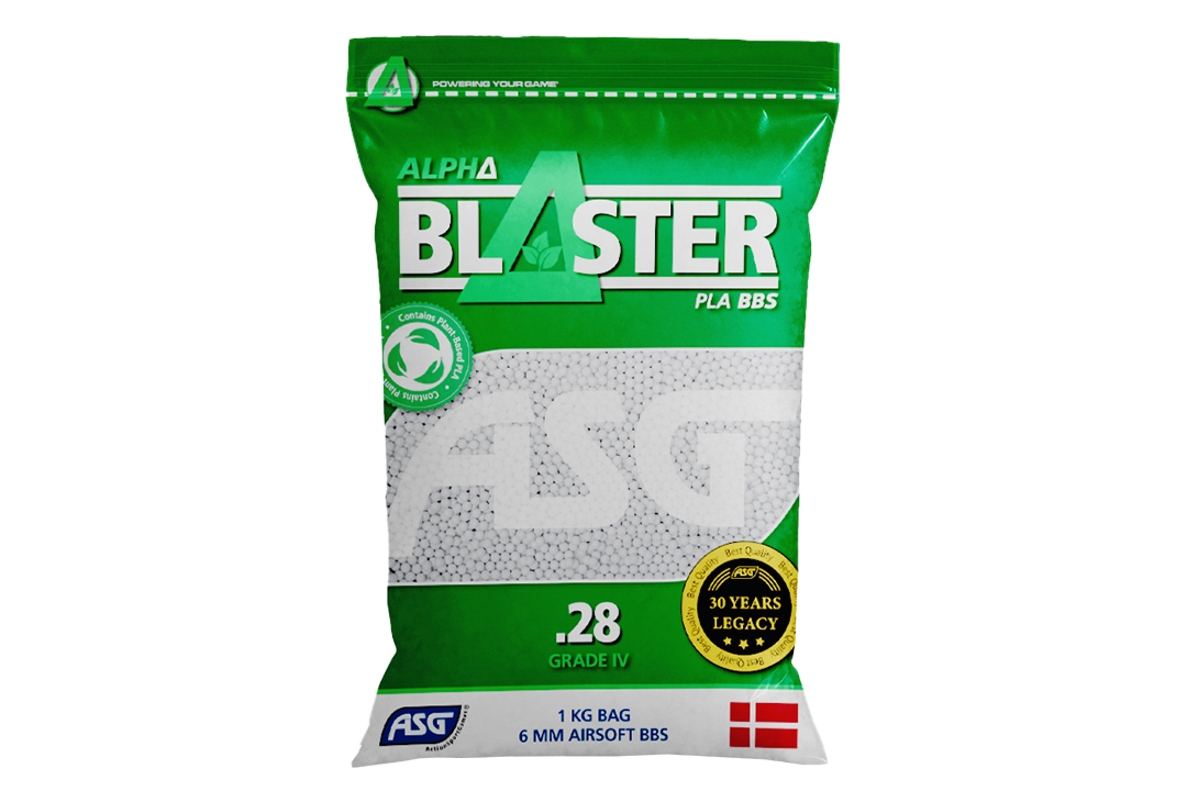 ASG ALPHA Blaster Bio BBs 1kg Bag
