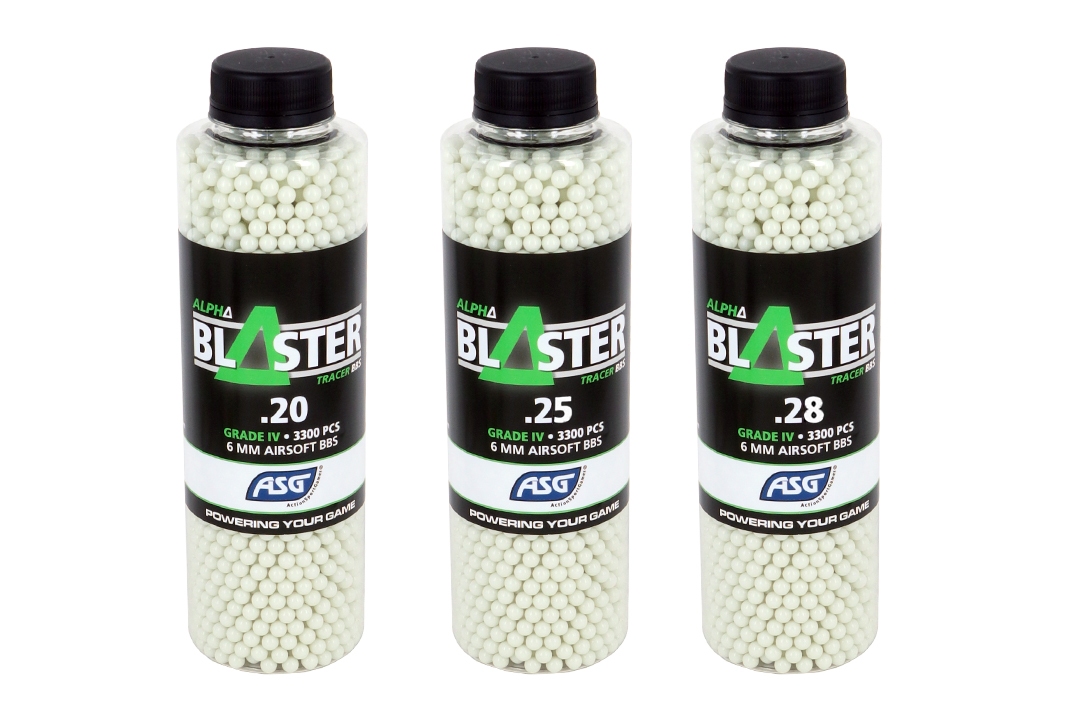 ASG ALPHA Blaster Tracer BBs (Green)