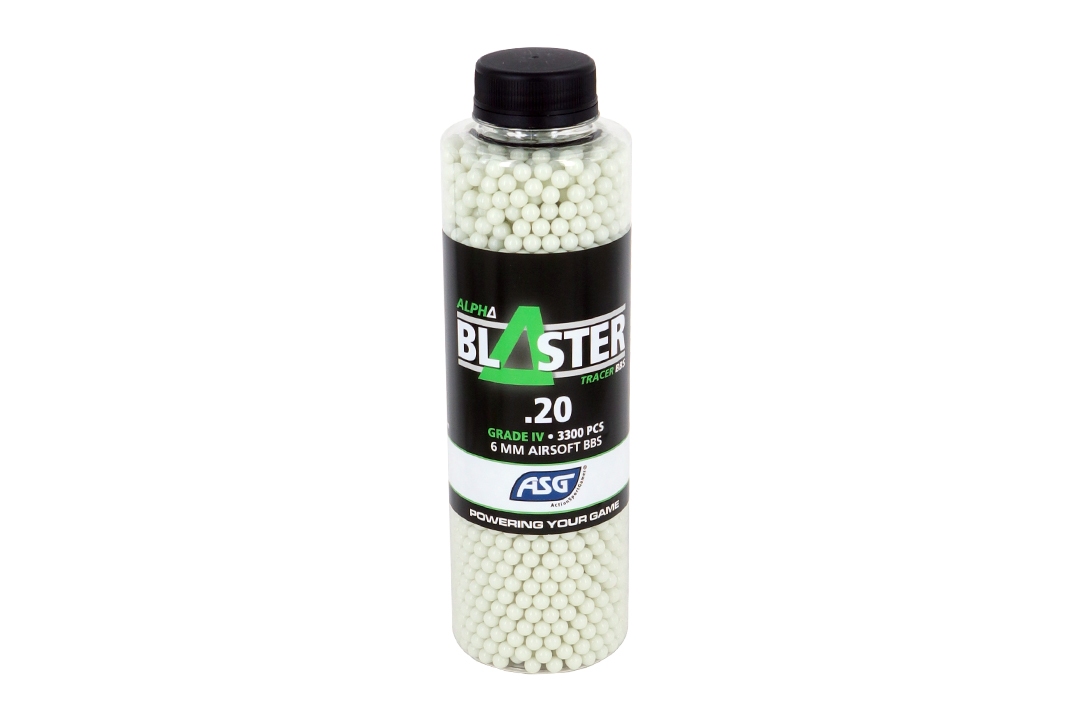 ASG ALPHA Blaster Tracer BBs (Green)