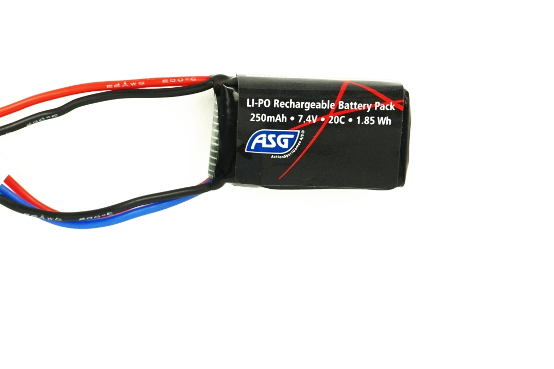 ASG Batterie LiPo HPA 7.4v 250mAh