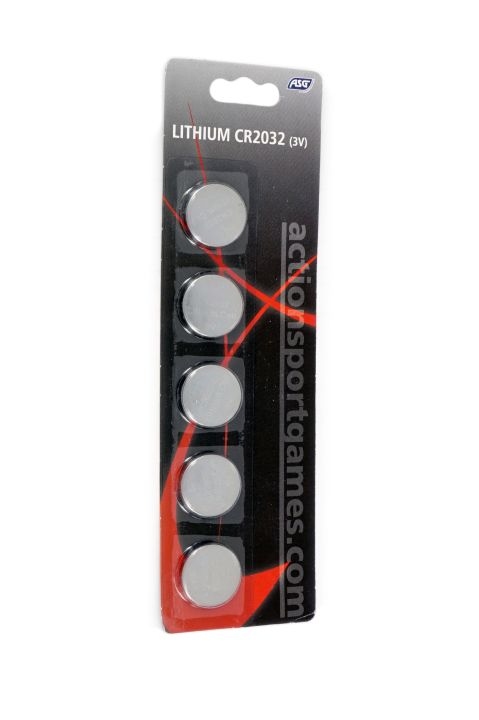 ASG lithium CR2032 (3V) 5-Pack