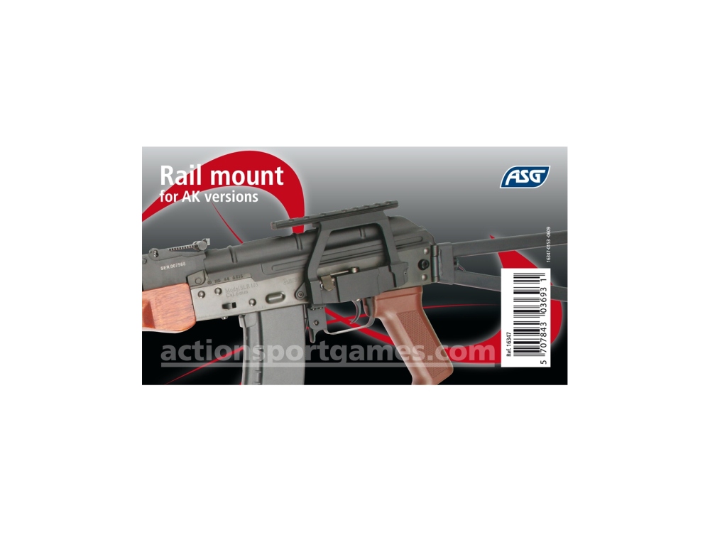 ASG Metal mount base, AK series