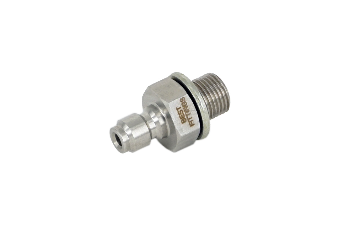 Best Fittings 1/8inch BSP High Pres. Fill Valve w Seal Wash.
