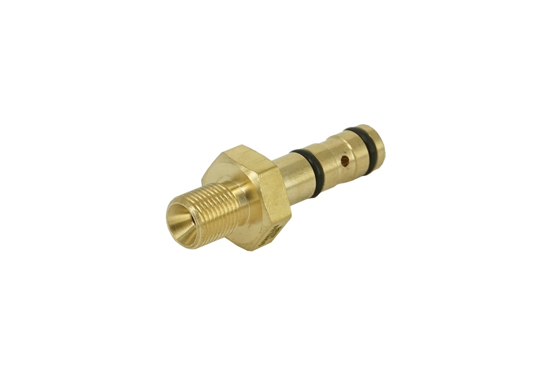 HPA Vul nipple | One Way | Quick Disconnect | Met Filter | 8mm | M10
