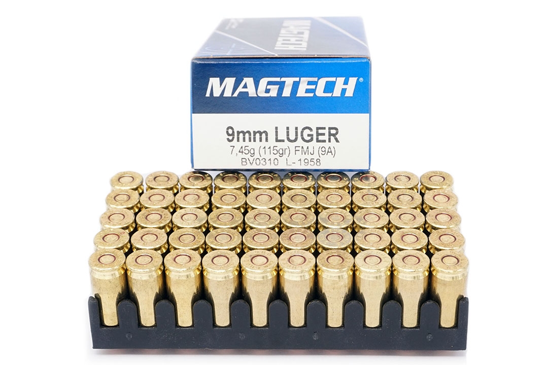 CBC/Magtech 9mm Luger - 115 grain - FMJ (50rds)