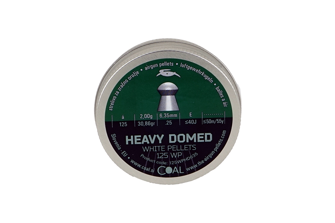 Coal Heavy Domed 125 WP 6,35mm