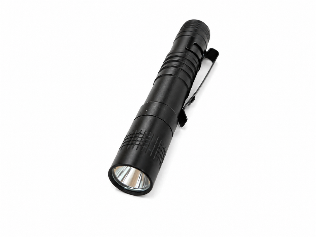 Compact LED Penlight with Pocket Clip