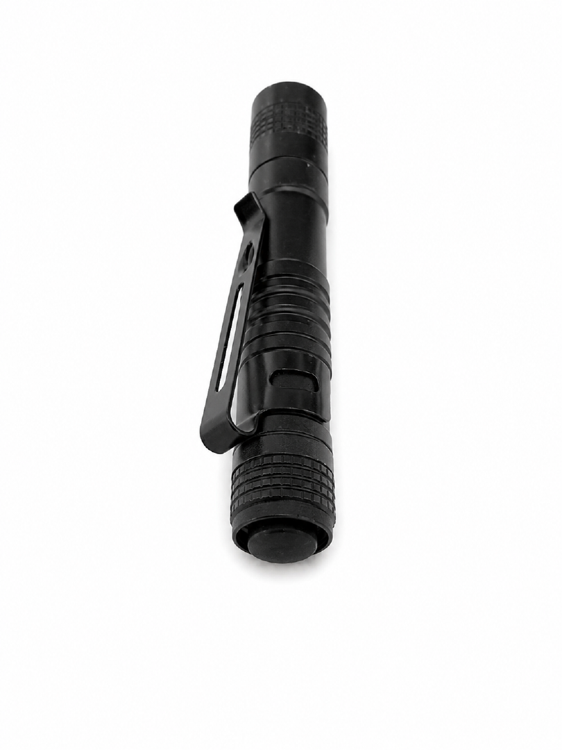 Compact LED Penlight with Pocket Clip