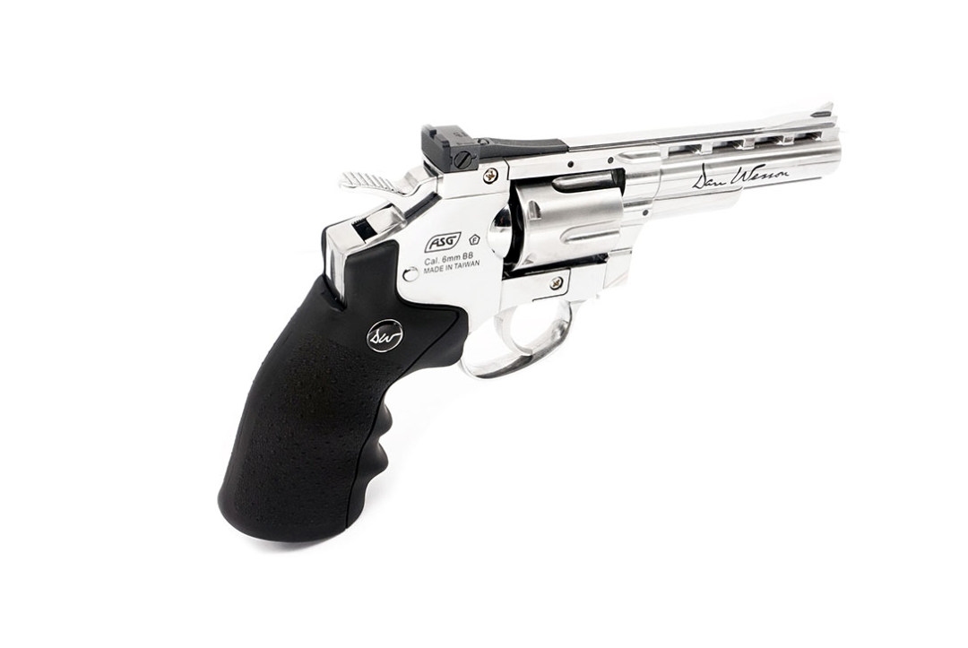 Dan Wesson Airsoft Gun Revolver 4 Silver Badlands Paintball Gear Canada