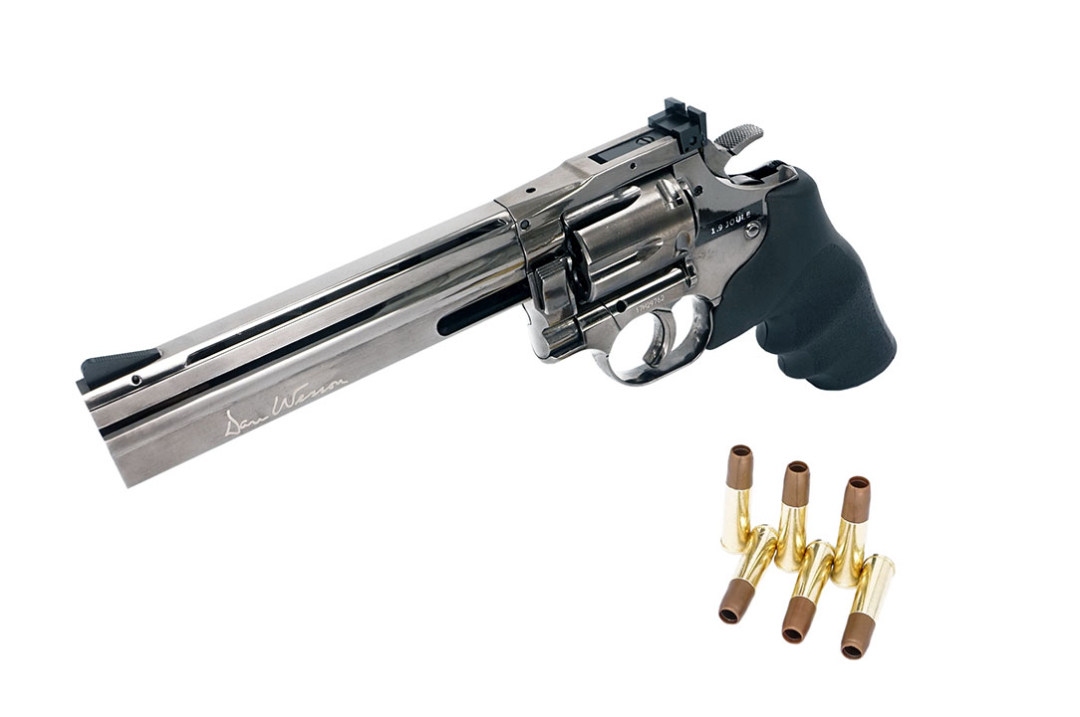 Dan Wesson 715 6 inch Revolver Steel Gray (High Power) CO2