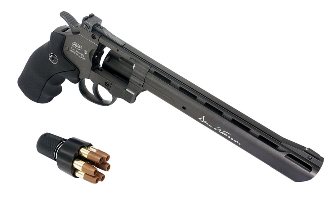 Dan Wesson 8 inch Revolver Grey (High Power) CO2